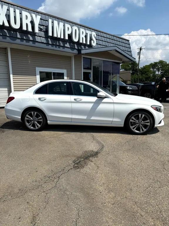 used 2018 Mercedes-Benz C-Class car, priced at $15,888