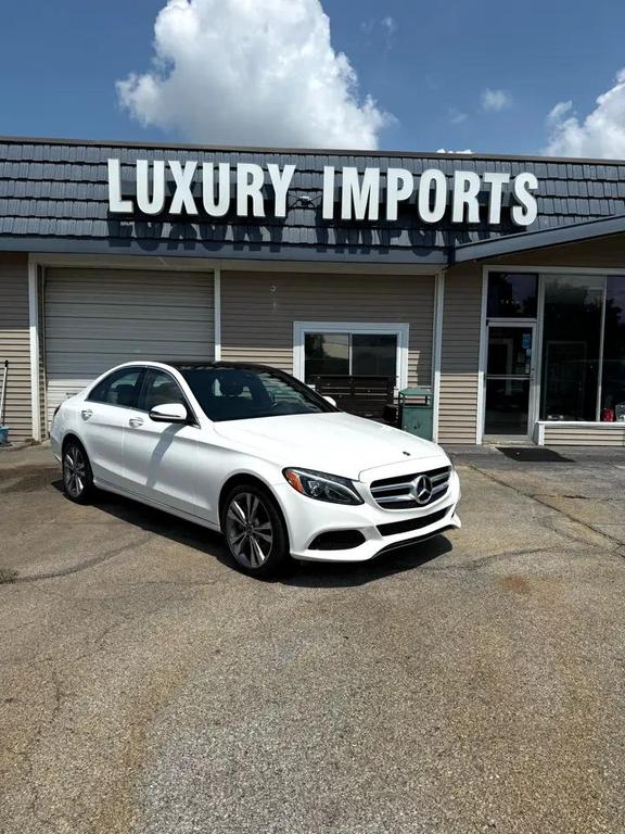 used 2018 Mercedes-Benz C-Class car, priced at $15,888