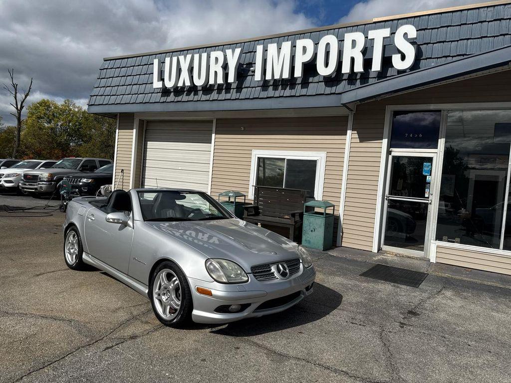 used 2004 Mercedes-Benz SLK-Class car, priced at $8,500