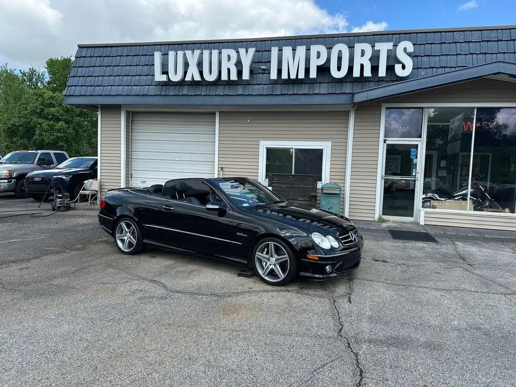 used 2008 Mercedes-Benz CLK-Class car, priced at $21,900