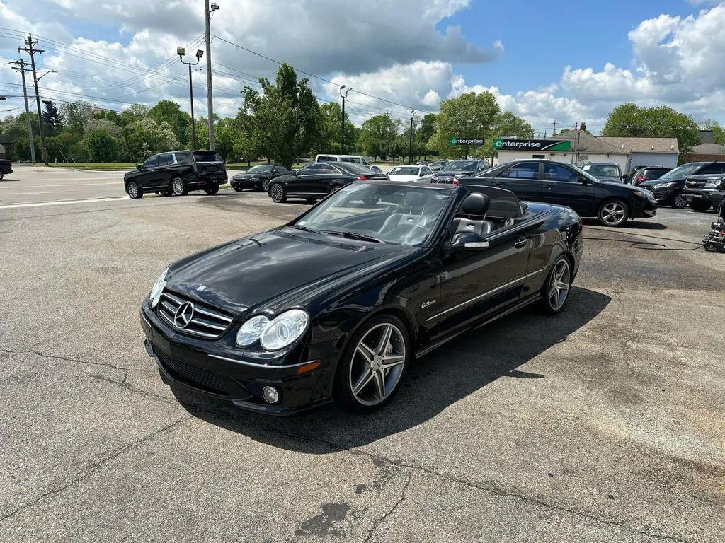 used 2008 Mercedes-Benz CLK-Class car, priced at $21,900