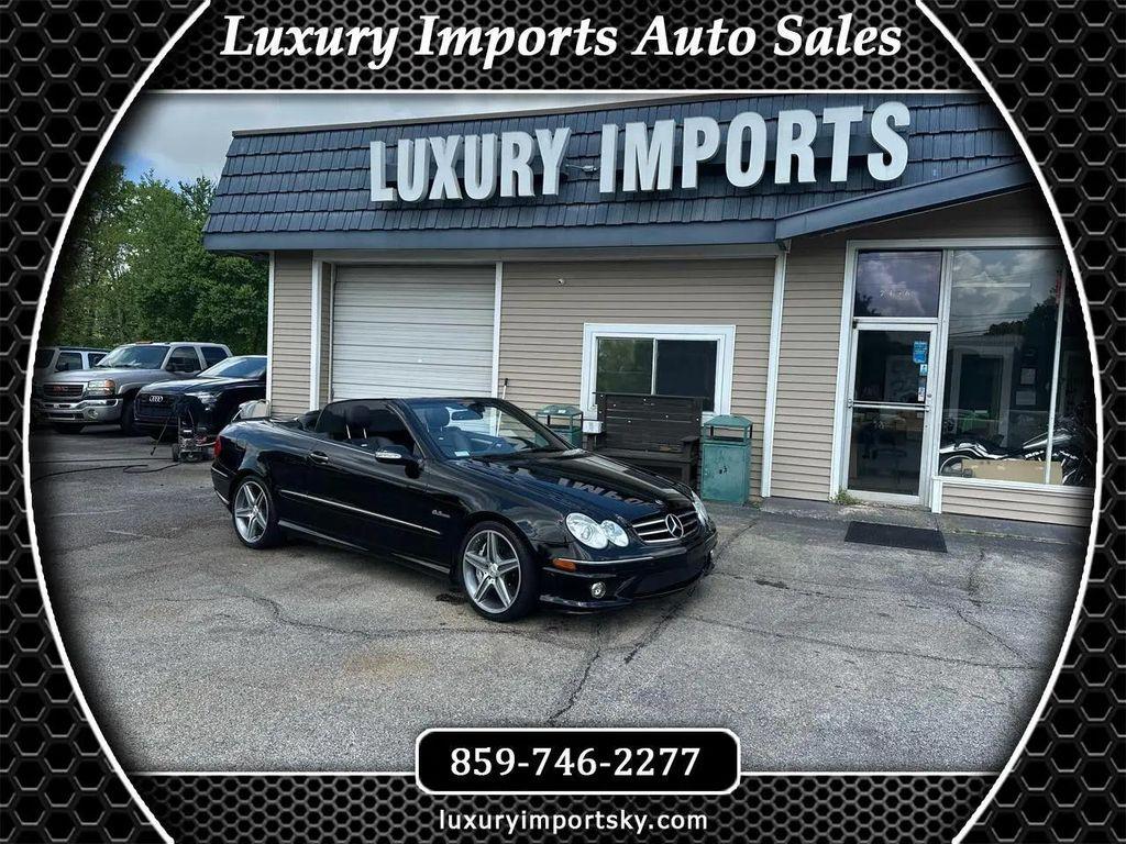 used 2008 Mercedes-Benz CLK-Class car, priced at $21,900