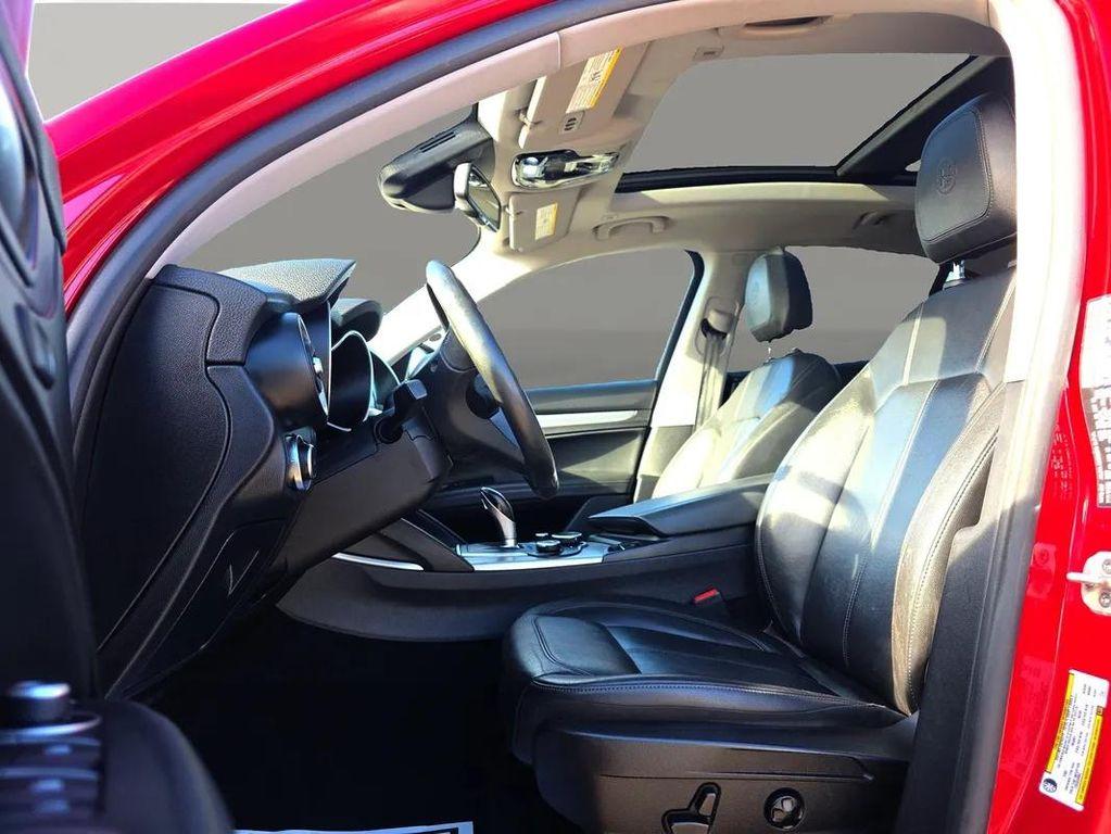 used 2018 Alfa Romeo Stelvio car, priced at $14,899