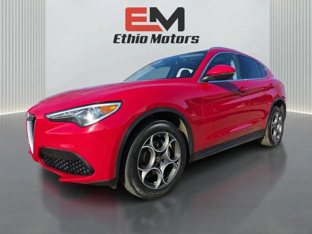 used 2018 Alfa Romeo Stelvio car, priced at $14,899
