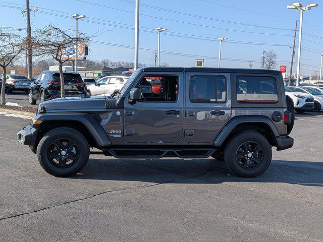 used 2018 Jeep Wrangler Unlimited car, priced at $12,000