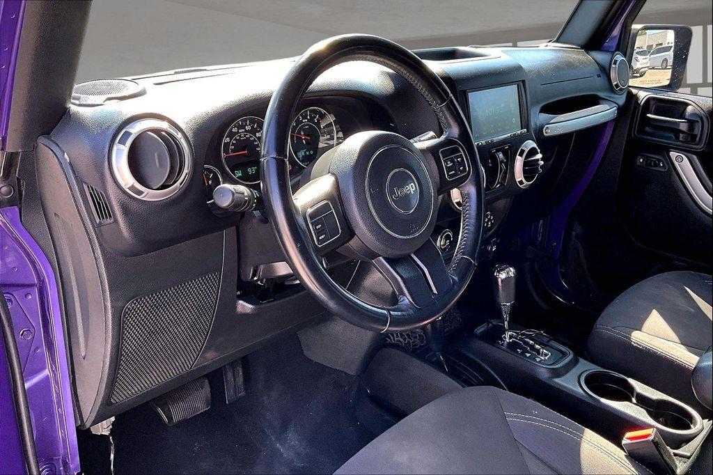 used 2018 Jeep Wrangler JK Unlimited car, priced at $21,540