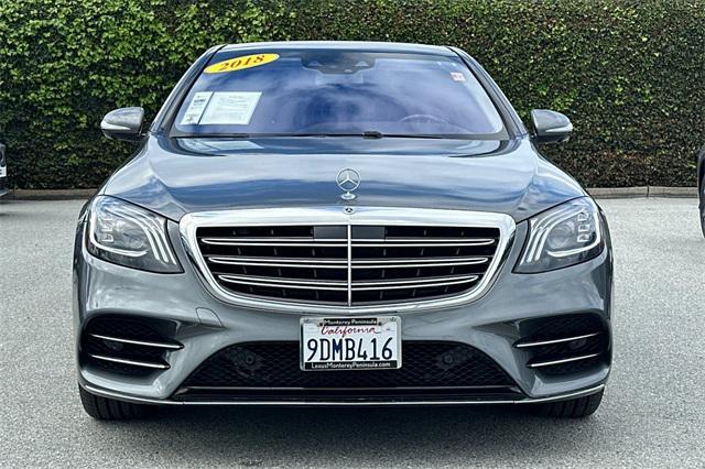used 2018 Mercedes-Benz S-Class car, priced at $36,431
