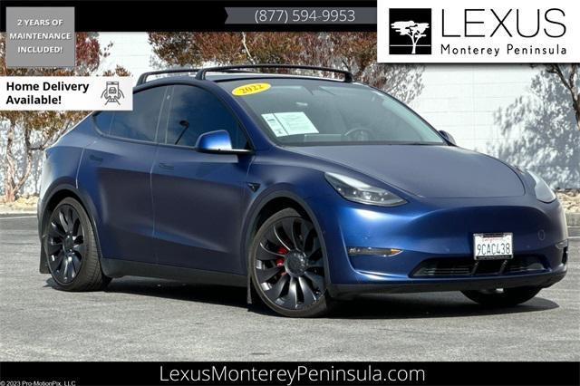 used 2022 Tesla Model Y car, priced at $23,911