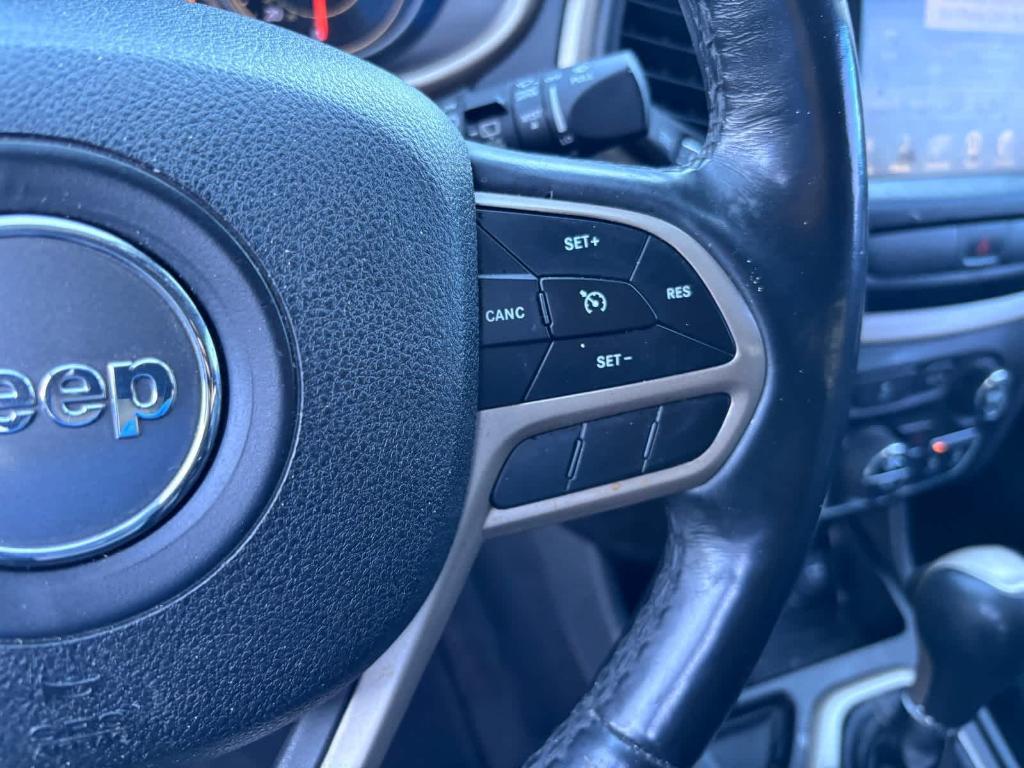 used 2017 Jeep Cherokee car, priced at $14,590