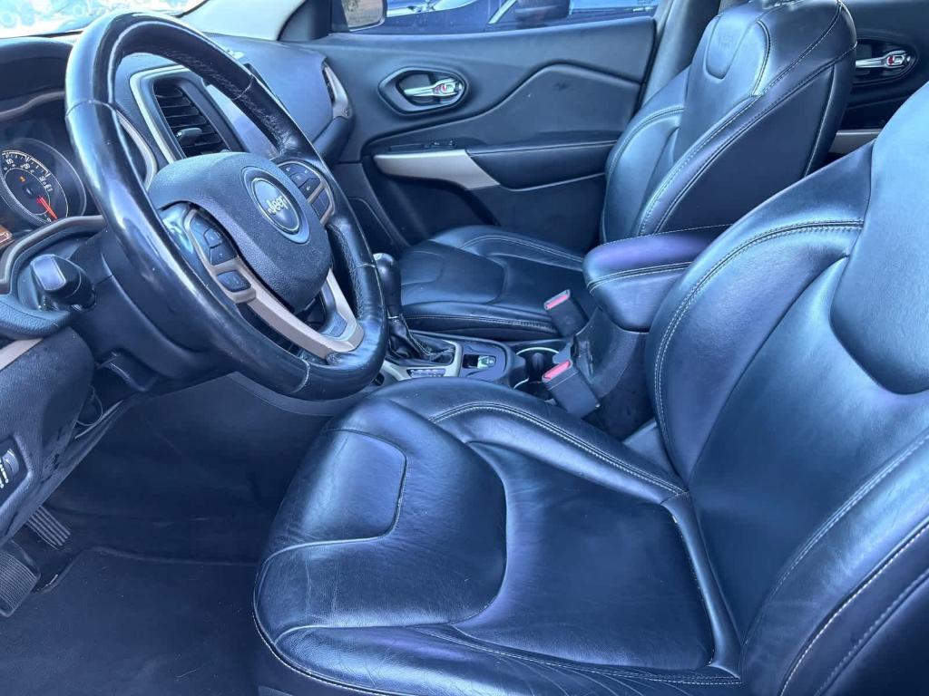 used 2017 Jeep Cherokee car, priced at $14,590