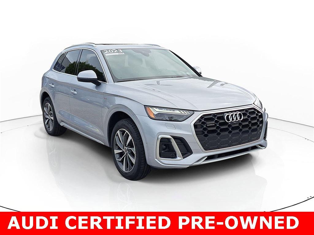 used 2023 Audi Q5 car, priced at $33,775