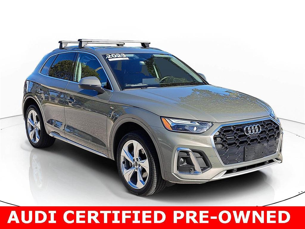 used 2023 Audi Q5 car, priced at $35,575