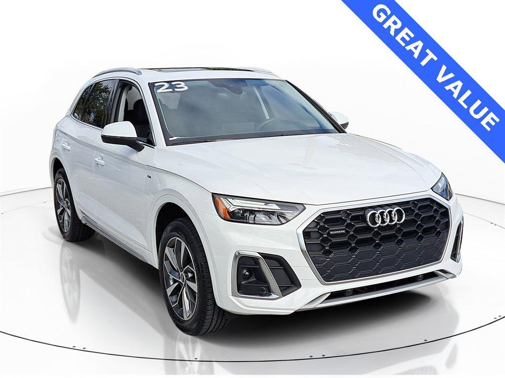 used 2023 Audi Q5 car, priced at $32,139