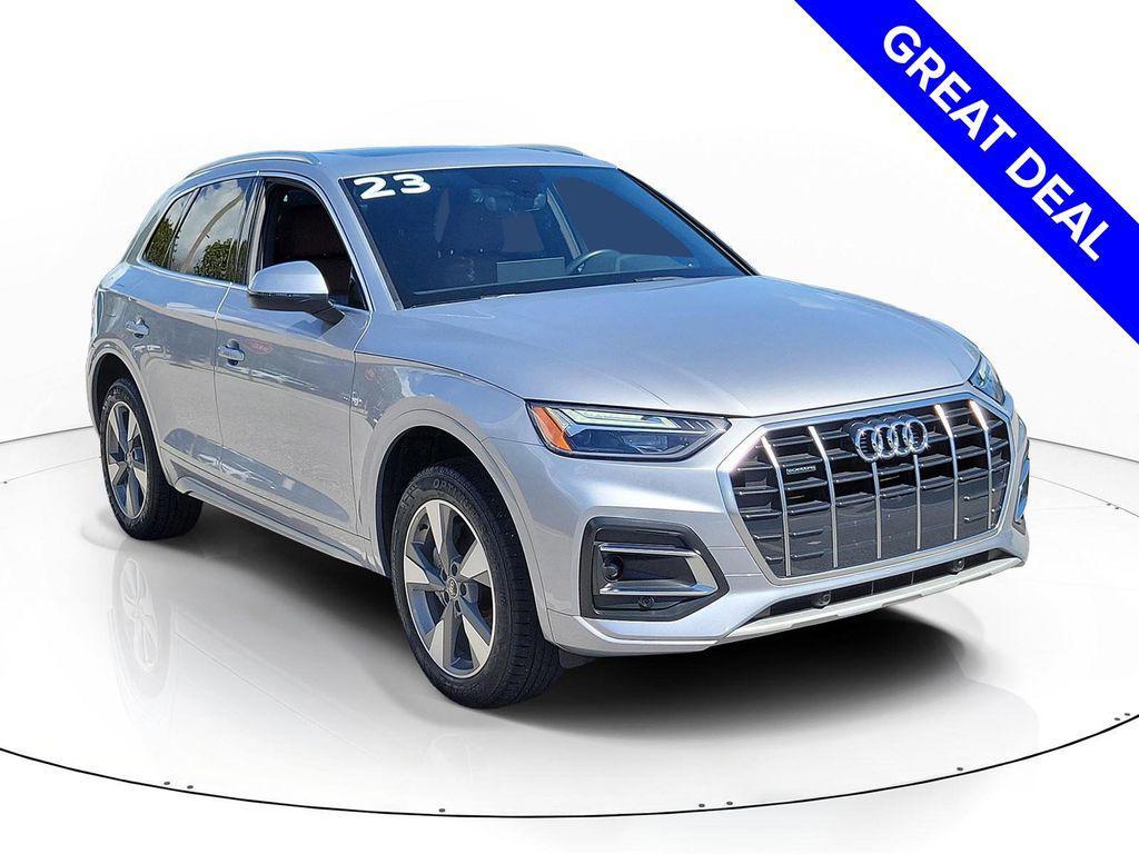 used 2023 Audi Q5 car, priced at $29,575