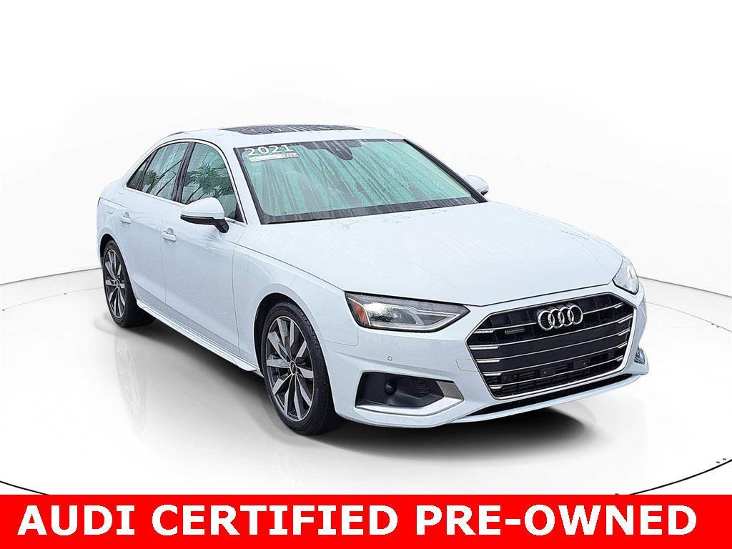 used 2021 Audi A4 car, priced at $24,920