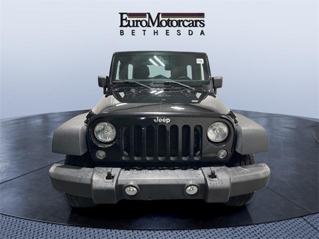 used 2018 Jeep Wrangler JK Unlimited car, priced at $18,881