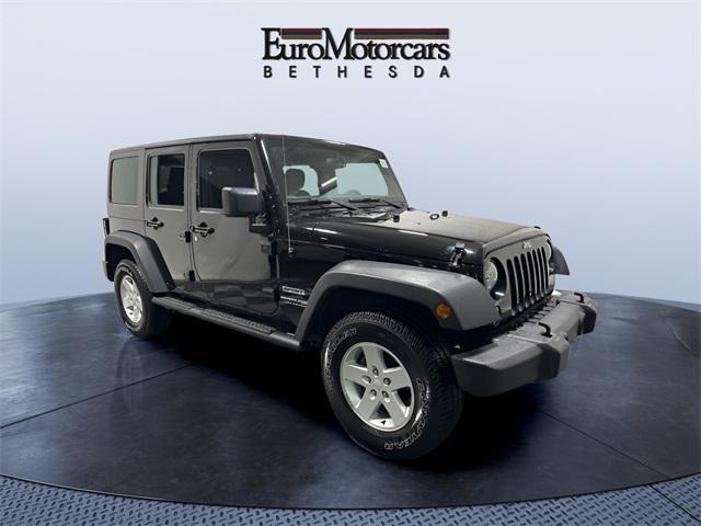 used 2018 Jeep Wrangler JK Unlimited car, priced at $18,881