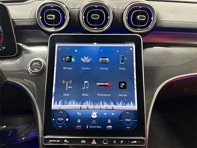 used 2023 Mercedes-Benz AMG C 43 car, priced at $46,881