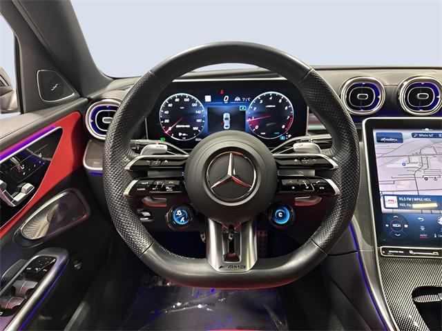 used 2023 Mercedes-Benz AMG C 43 car, priced at $46,881