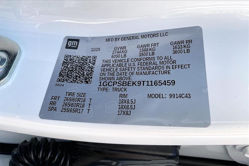 new 2026 Chevrolet Colorado car, priced at $33,780