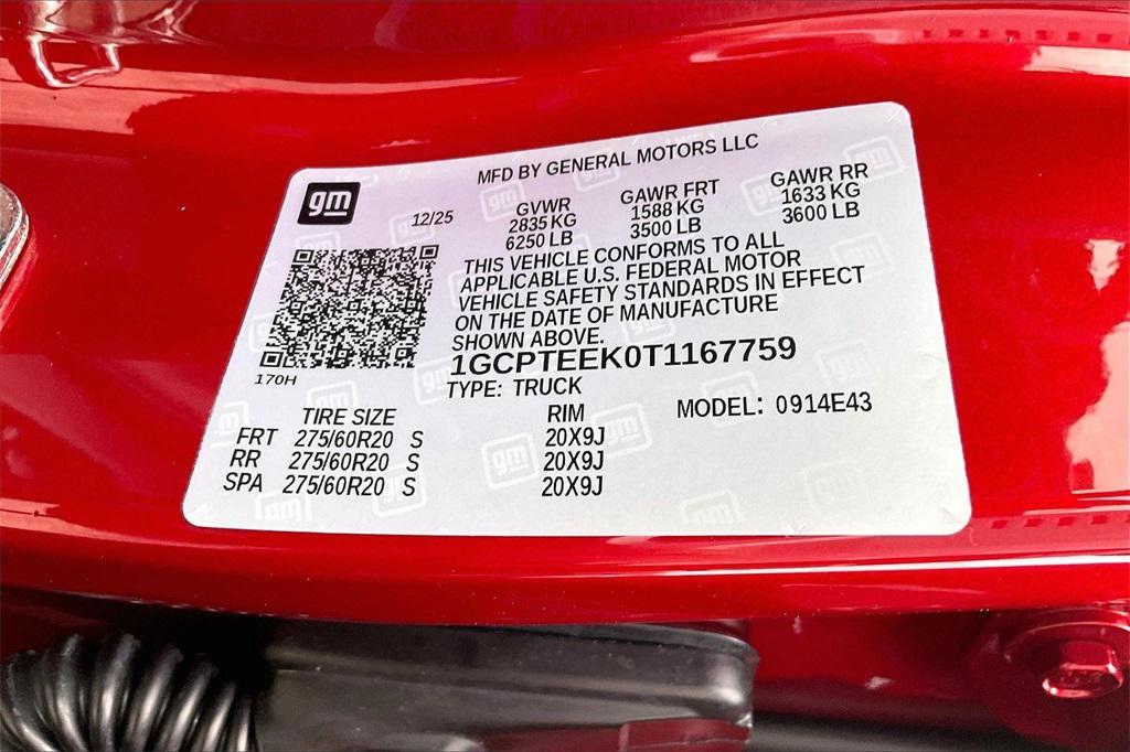 new 2026 Chevrolet Colorado car, priced at $43,575