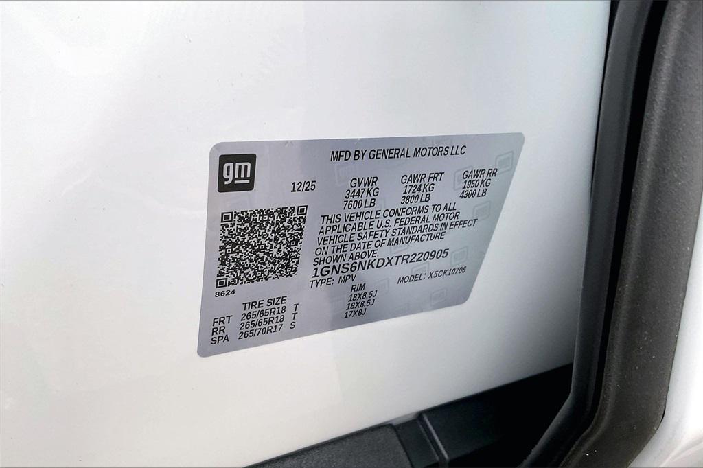 new 2026 Chevrolet Tahoe car, priced at $71,265