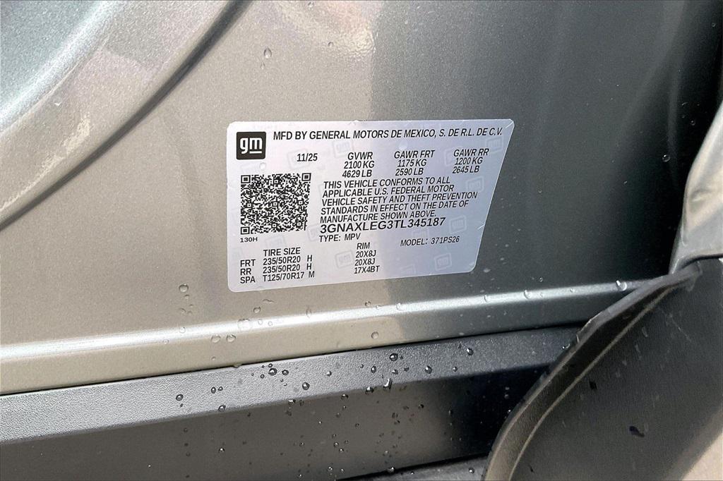 new 2026 Chevrolet Equinox car, priced at $33,845