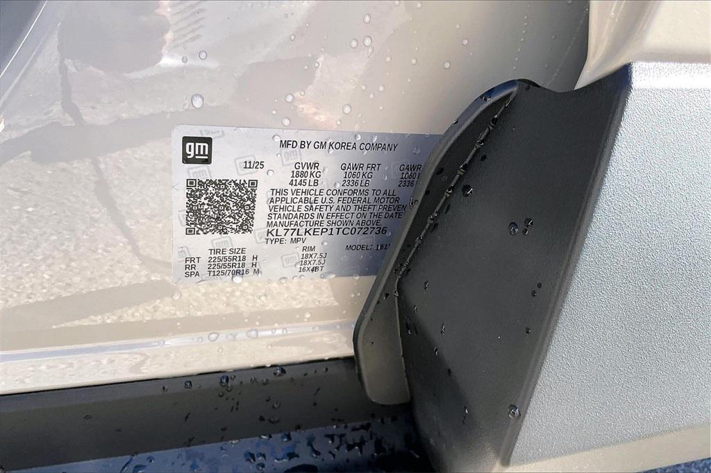 new 2026 Chevrolet Trax car, priced at $27,635