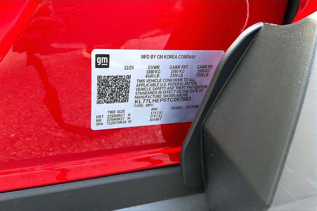 new 2026 Chevrolet Trax car, priced at $25,885