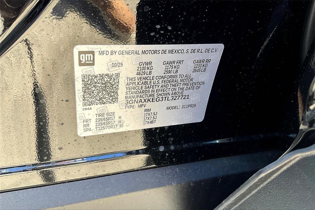 new 2026 Chevrolet Equinox car, priced at $34,615