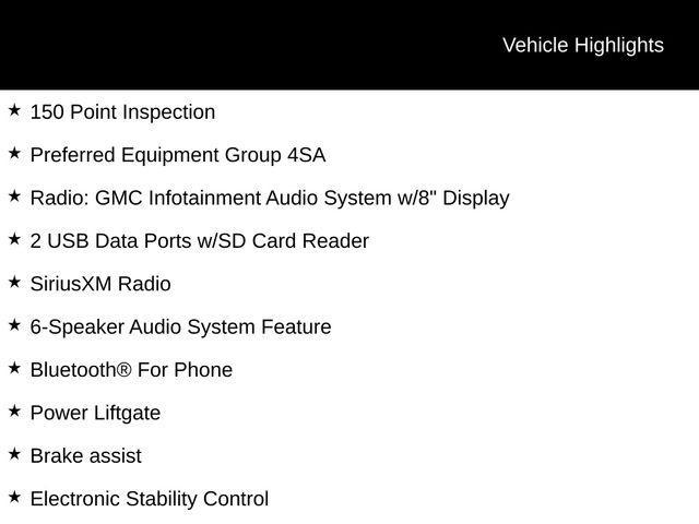 used 2023 GMC Terrain car, priced at $19,370