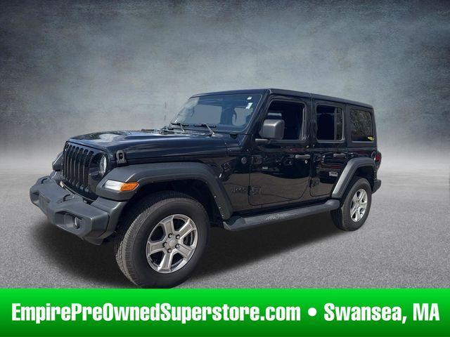 used 2022 Jeep Wrangler Unlimited car, priced at $26,810