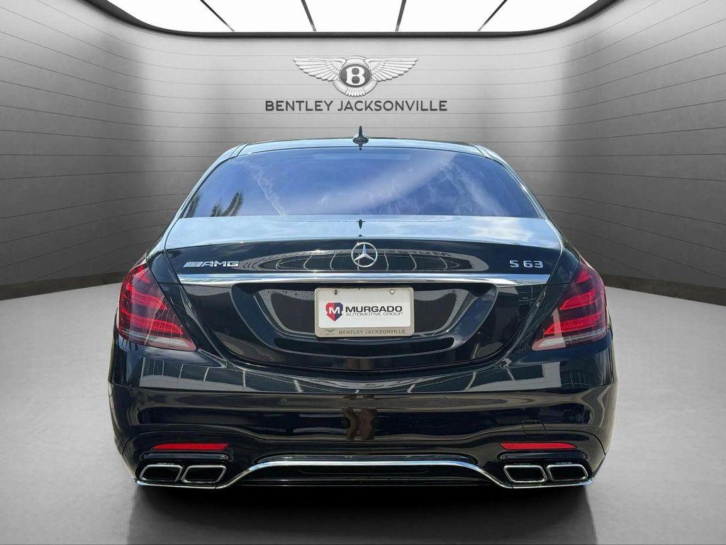used 2020 Mercedes-Benz AMG S 63 car, priced at $68,000