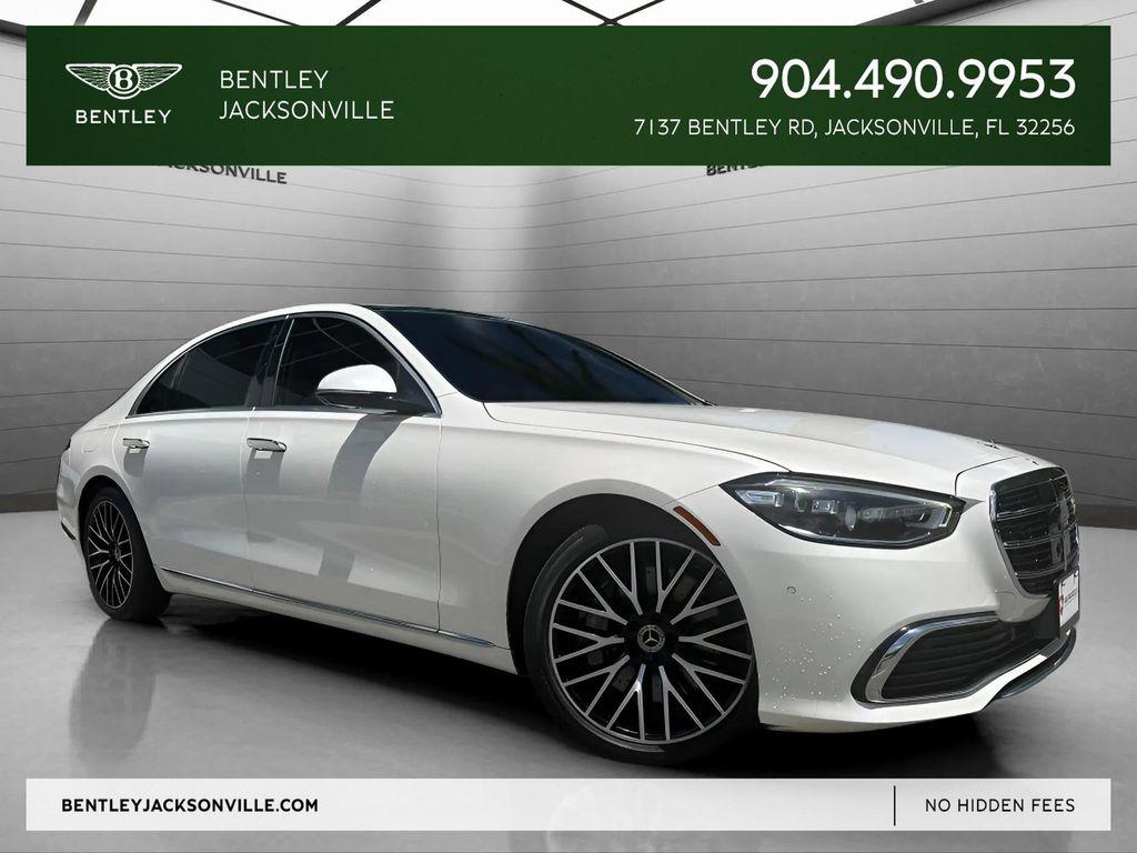 used 2022 Mercedes-Benz S-Class car, priced at $63,500
