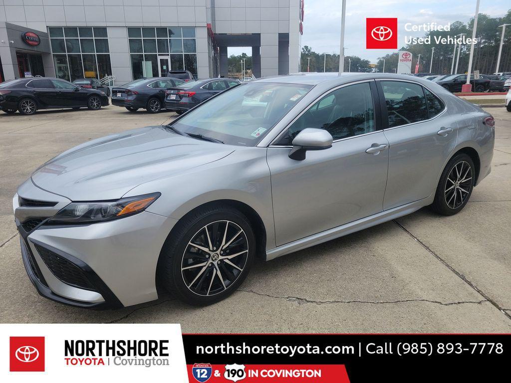 used 2021 Toyota Camry car, priced at $17,967