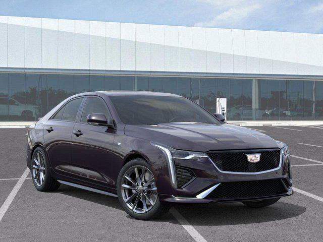 new 2025 Cadillac CT4 car, priced at $46,160