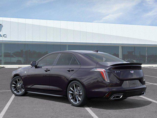 new 2025 Cadillac CT4 car, priced at $46,160