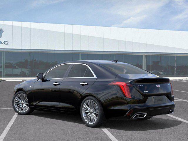 new 2025 Cadillac CT4 car, priced at $50,935