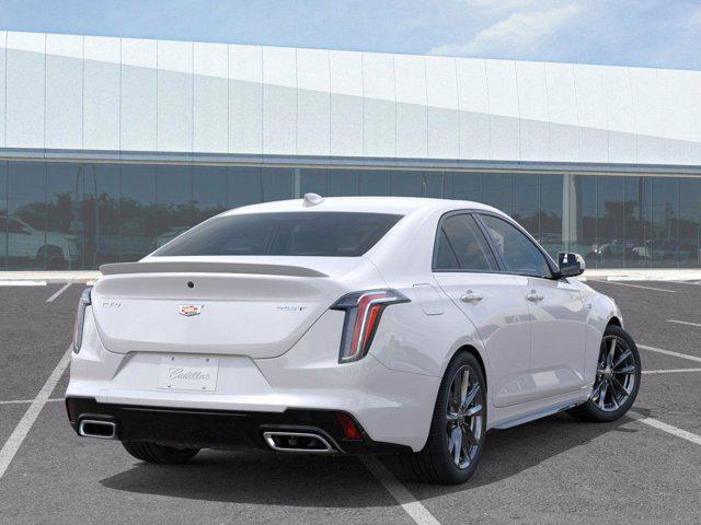 new 2025 Cadillac CT4 car, priced at $45,415