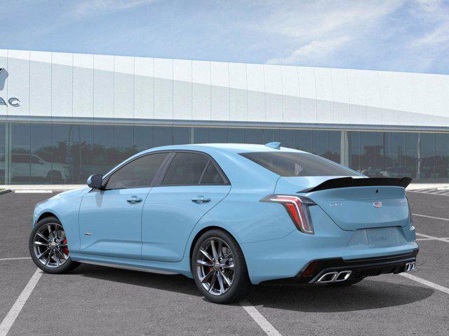 new 2025 Cadillac CT4-V car, priced at $54,249
