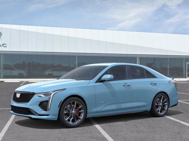 new 2025 Cadillac CT4-V car, priced at $54,249