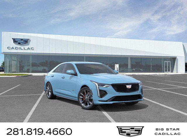 new 2025 Cadillac CT4-V car, priced at $54,249