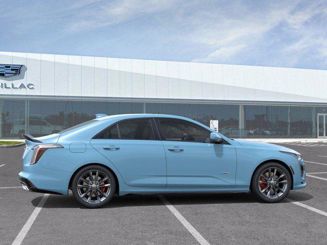new 2025 Cadillac CT4-V car, priced at $54,249