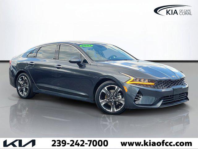 used 2021 Kia K5 car, priced at $19,375