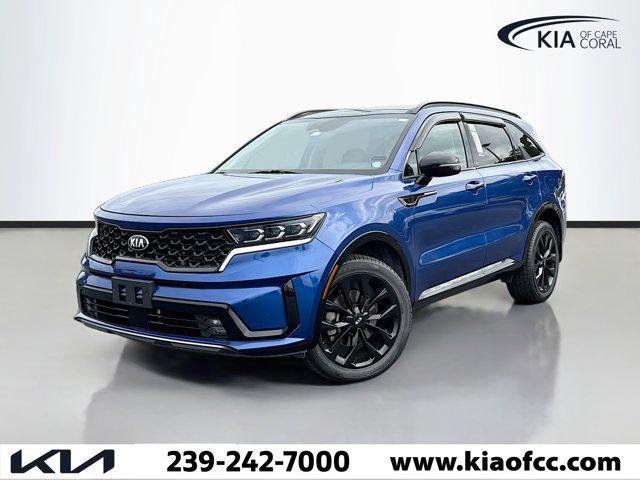 used 2021 Kia Sorento car, priced at $17,544