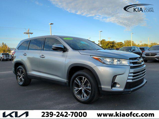 used 2019 Toyota Highlander car, priced at $17,579