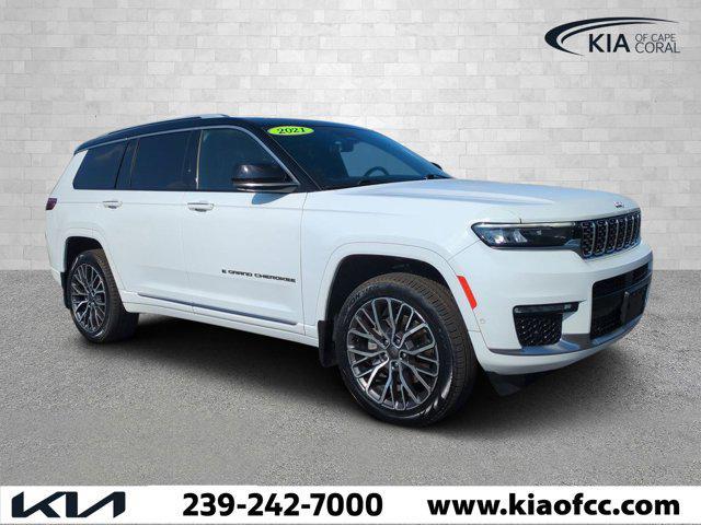 used 2021 Jeep Grand Cherokee L car, priced at $36,499