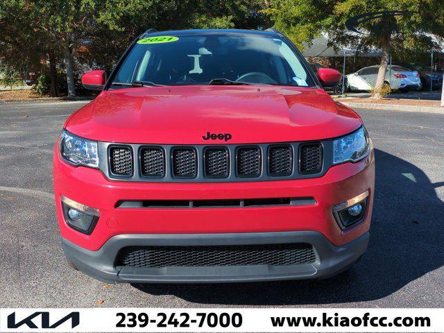 used 2021 Jeep Compass car, priced at $17,859