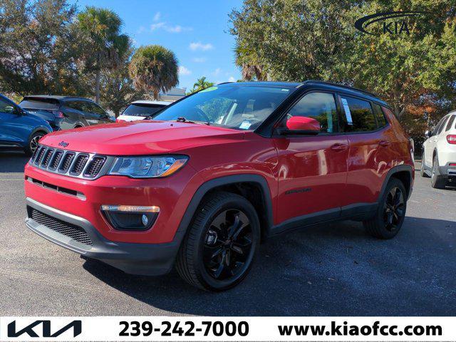 used 2021 Jeep Compass car, priced at $17,859