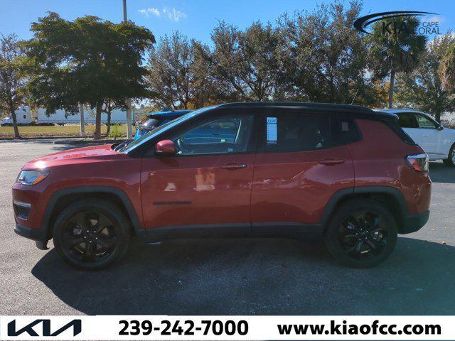 used 2021 Jeep Compass car, priced at $17,859